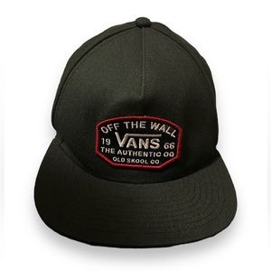 Vans Off The Wall Old Skool Authentic Adjustable Snapback Trucker Hat Pre-owned
